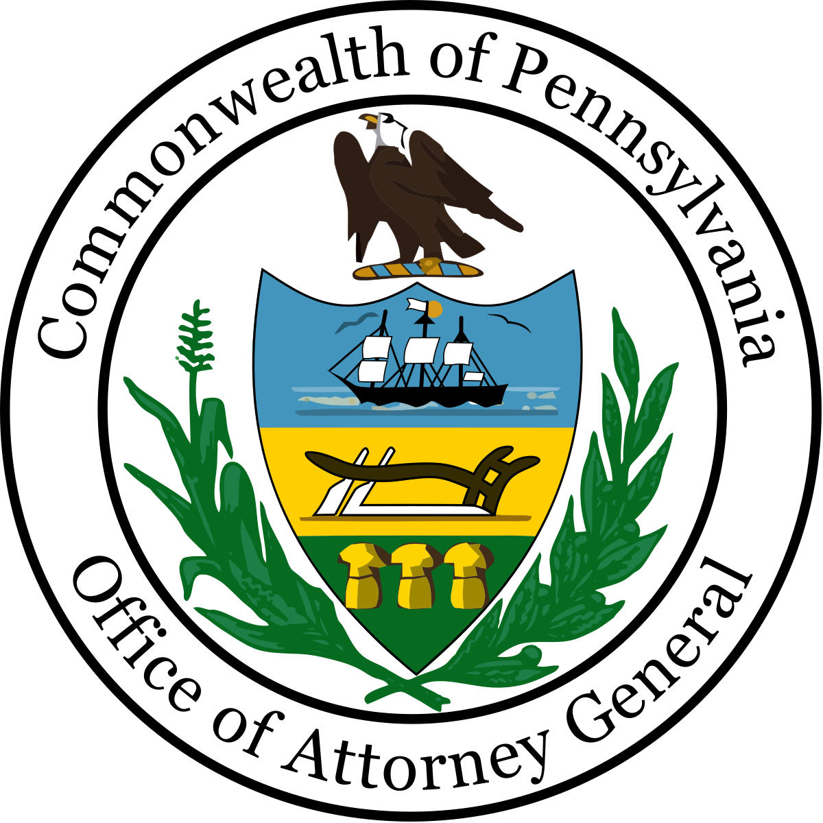 Commonwealth of Pennsylvania Office of Attorney General logo
